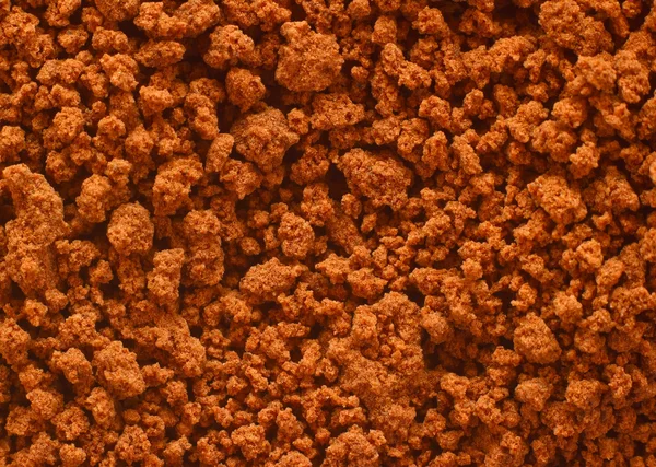 Kakao granulowane tekstura tło super makro — Zdjęcie stockowe