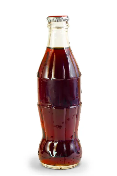 Coke bottle isolated on a white background — Stock Photo, Image