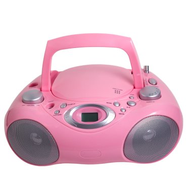 izole pembe mp3 stereo cd radyo kaydedici