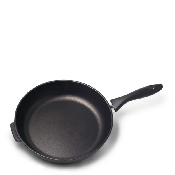 Cocina pan negro aislado sobre fondo blanco — Foto de Stock