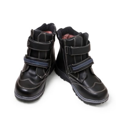 winter shoes isolated on white background