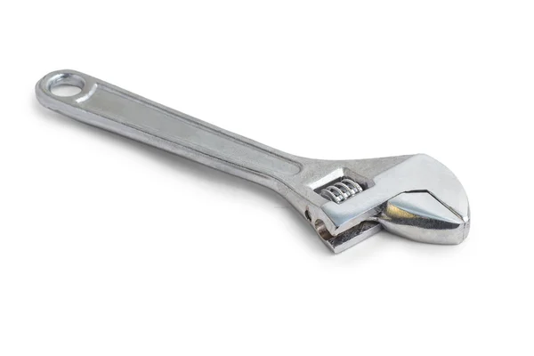 Wrench monkey key tool isolated on a white background — Stock Photo, Image