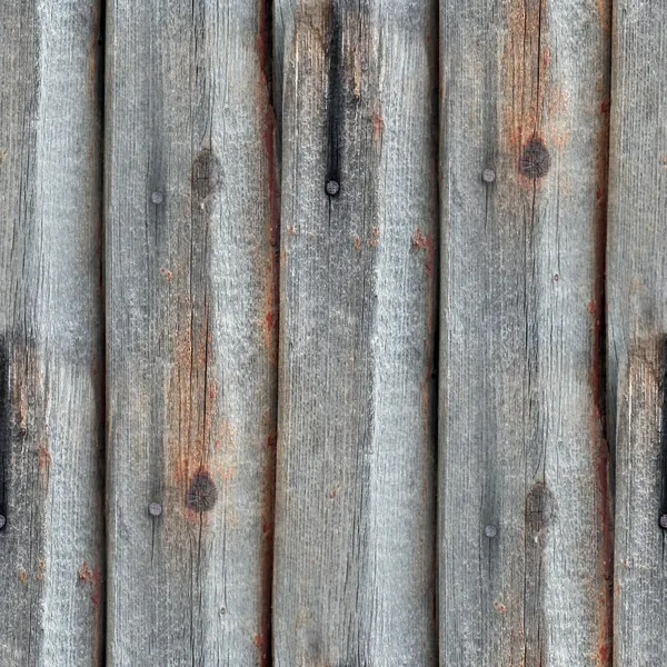 ボード亀裂の古い木製の背景のシームレスなテクスチャ — ストック写真