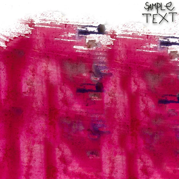 Mano rosso rosa acquerello spazzola texture carta da parati — Foto Stock