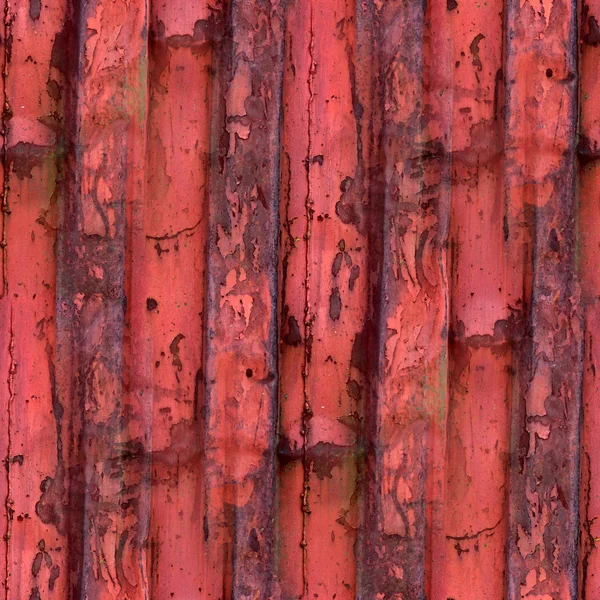 老铁红色背景纹理与锈蚀和磨损的壁纸 — 图库照片