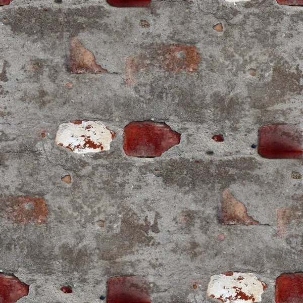Naadloze oude grijze textuur stenen muur met spleet achtergrond wallp — Stockfoto