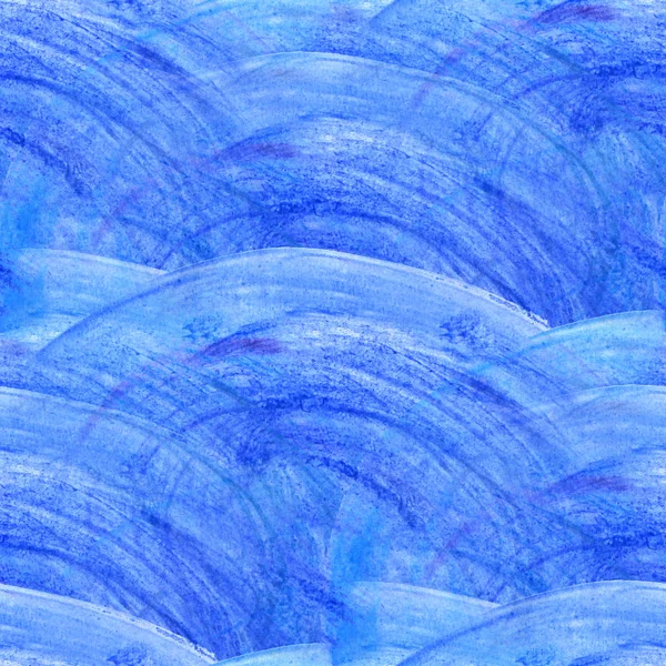 Blauwe naadloze achtergrond abstract en aquarel ontwerp inkt — Stockfoto