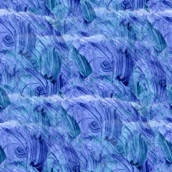 Бесшовный фон абстрактный синий и акварельный дизайн чернил — стоковое фото