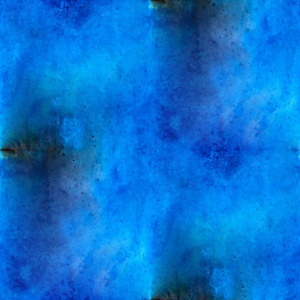 Naadloze blauwe zwarte achtergrond abstracte aquarel ontwerp inkt — Stockfoto