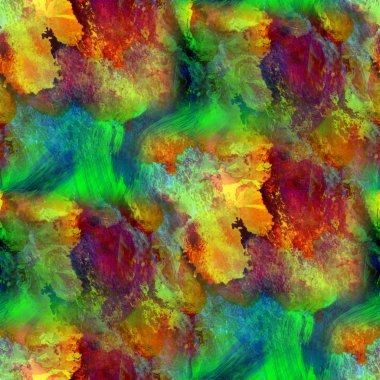 sanat arka planda kesintisiz el yapımı yeşil sarı parlak suluboya