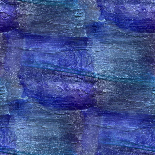 Hintergrund blau Aquarell Kunst nahtlose Textur abstrakte Pinsel — Stockfoto