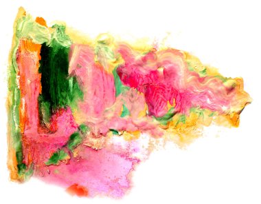 suluboya izole kırmızı sarı yeşil beyaz tasarımınız için