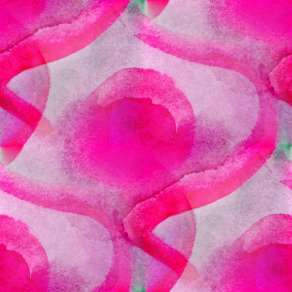 Abstrait rose aquarelle texture sans couture peint à la main backgroun — Photo