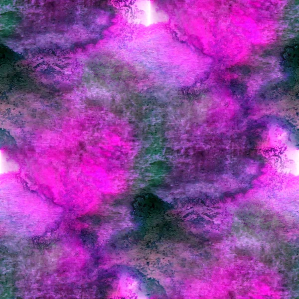 水彩和紫色的抽象艺术的无缝纹理手 painte — 图库照片