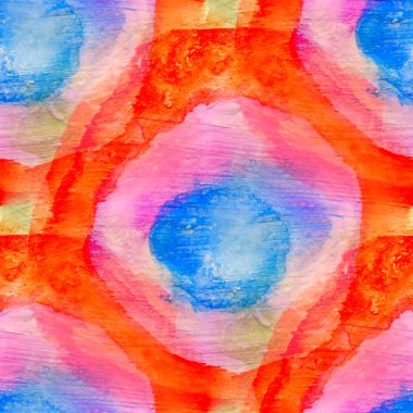 doku, suluboya Turuncu pembe mavi kesintisiz renkli,