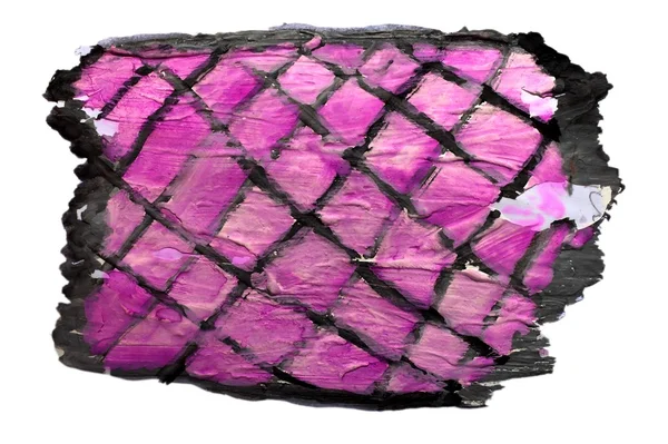 Art net violet aquarelle noire isolée pour votre design — Photo
