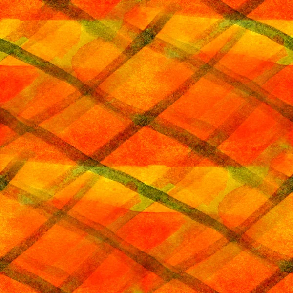 Kunst nahtlose Textur Hintergrund orange, gelb Aquarell abstra — Stockfoto