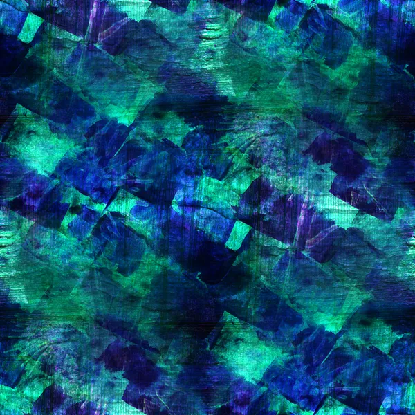 Art texture transparente, fond aquarelle bleu vert abstrait — Photo