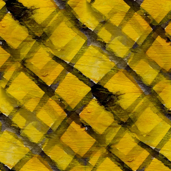 Grunge textúra, akvarell varratmentes háttérben, sárga fekete mes — Stock Fotó
