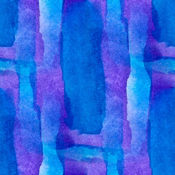 Abstrato azul, roxo sem costura pintado fundo aquarela em — Fotografia de Stock