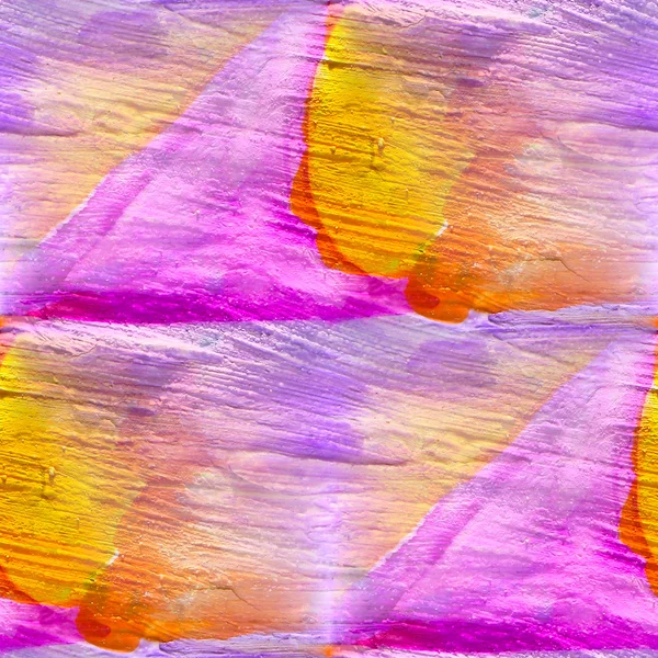 Abstrakte lila, gelb nahtlos gemalte Aquarell Hintergrund ein — Stockfoto