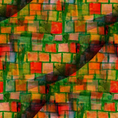 grunge müzik grubu turuncu, yeşil, hücre doku, suluboya sorunsuz, ba