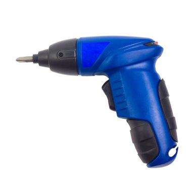 Drill bit makine üzerinde beyaz kırpma yolunu izole