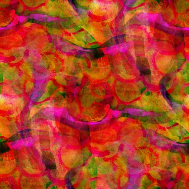 Kırmızı Sarı doku, suluboya sorunsuz geçmiş, vinta