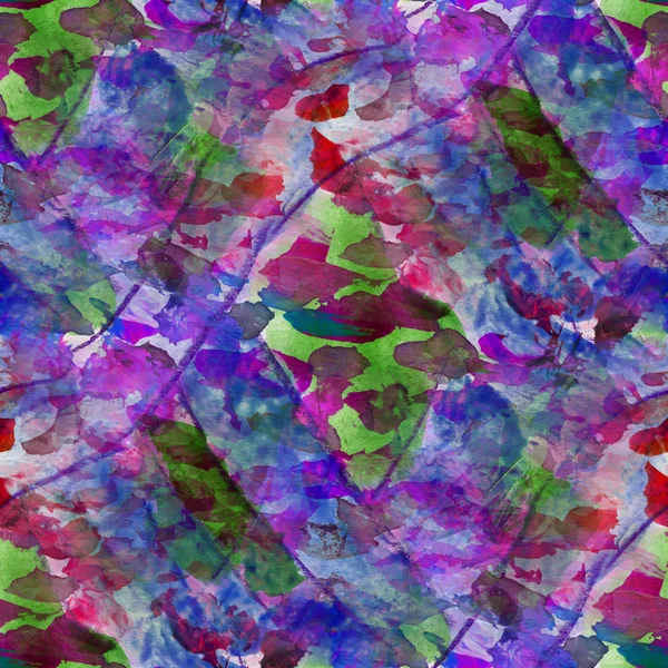紫、緑のシームレスなキュービズム抽象芸術ピカソ テクスチャ水 — ストック写真