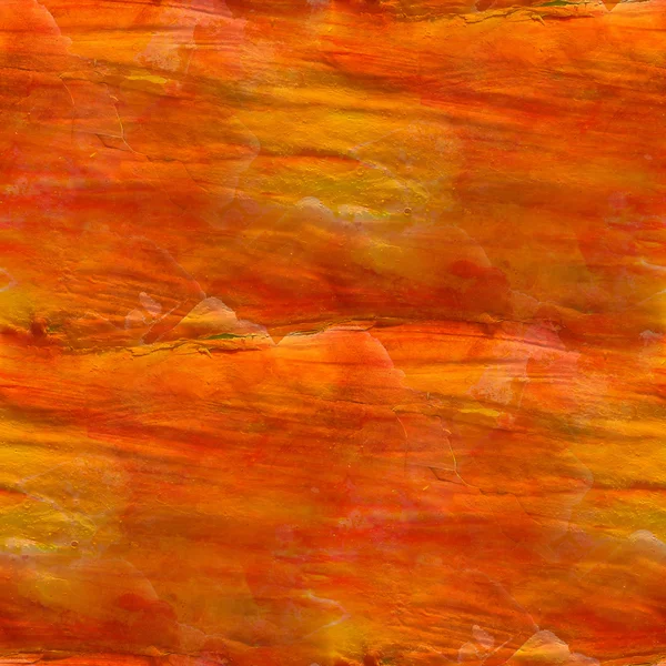 Nahtloser Kubismus abstrakte Kunst orange Picasso Textur Aquarell w — Stockfoto