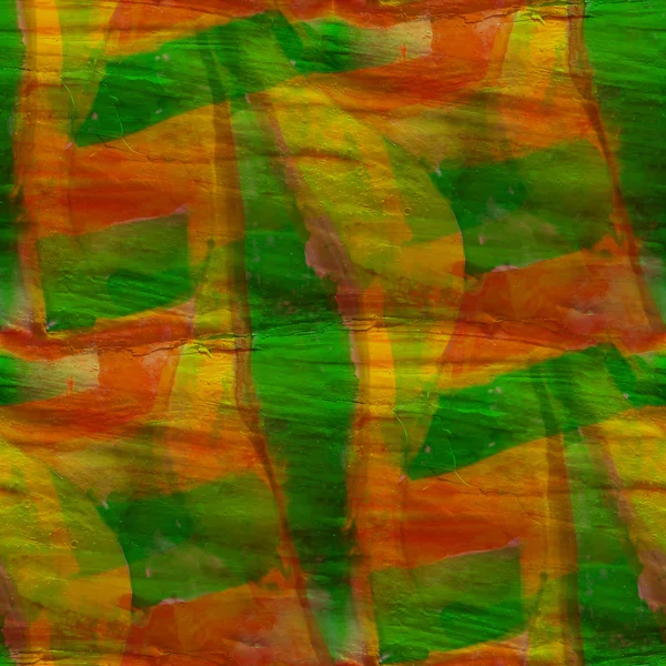 Senza soluzione di continuità giallo, verde cubismo arte astratta Picasso texture acqua — Foto Stock