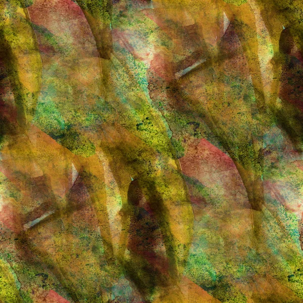 Nahtlose braune Kubismus abstrakte Kunst Picasso Textur Aquarell — Stockfoto