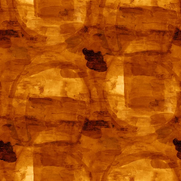Текстура акварель коричневий безшовний фон старовинна рука намальована — стокове фото