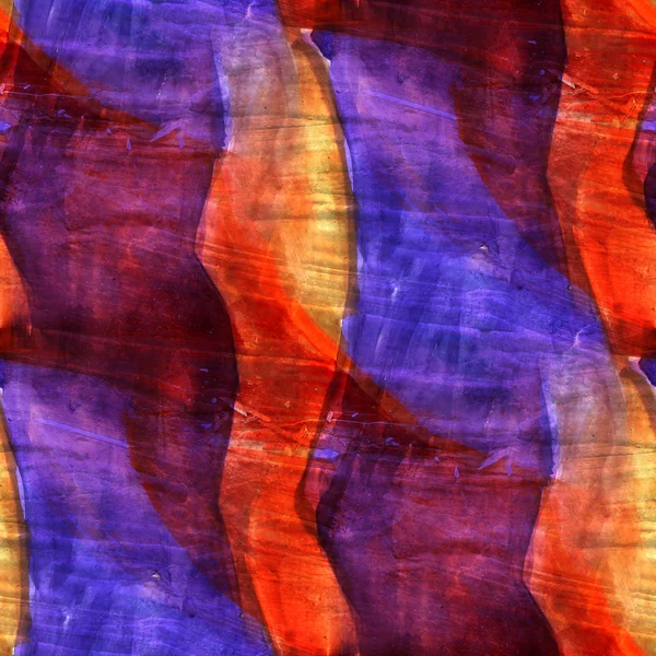Seamless red, blue cubism abstract art Picasso texture watercolo — Stock Photo, Image