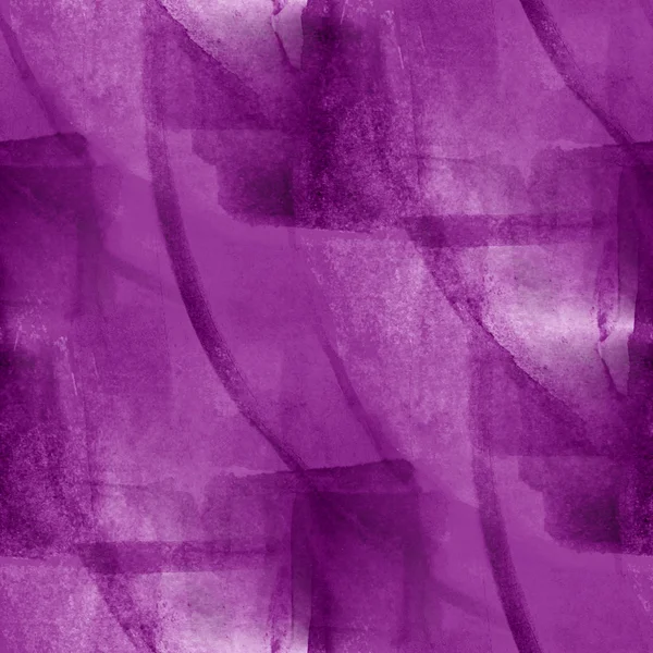 Purple seamless cubism abstract, art Picasso texture watercolor — Stock Photo, Image