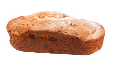 izole kahverengi tatlı pasta çikolatalı fındık