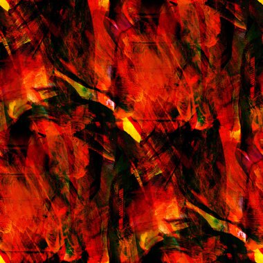 kırmızı, siyah sorunsuz sanat doku sulu boya duvar kağıdı ba