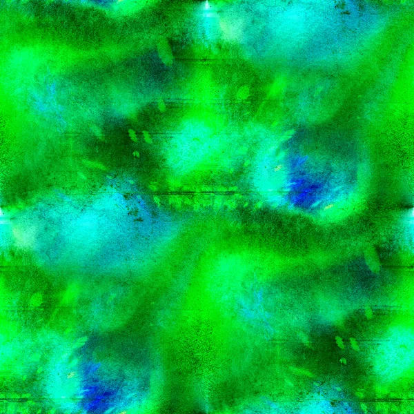 Textura de arte verde abstracto sin costuras acuarela fondo de pantalla — Foto de Stock