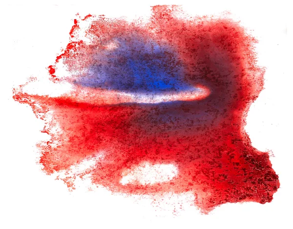 白い背景で隔離の赤、青のスポット斑テクスチャ — ストック写真