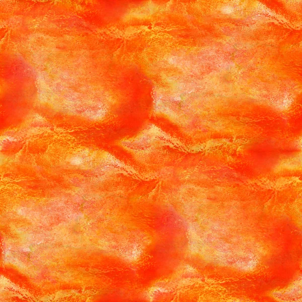 Macro geel, oranje vlekken, aquarel naadloze textuur verf w — Stockfoto