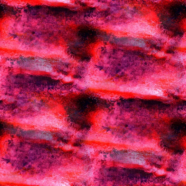 Macro rojo, manchas negras, acuarela textura sin costuras pintura wallp —  Fotos de Stock