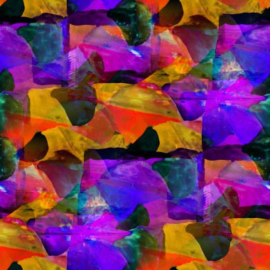 soyut vintage sarı, mor avant-garde suluboya sorunsuz