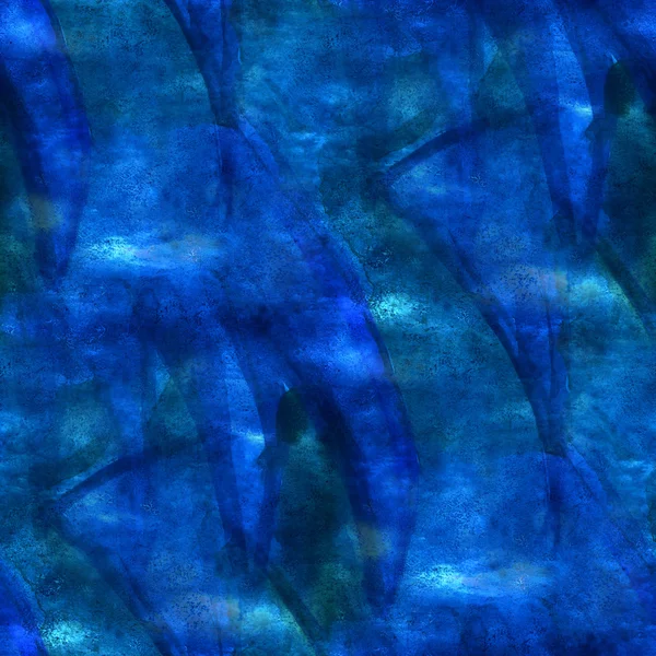 Art bleu texture transparente, fond aquarelle rose abstrait b — Photo