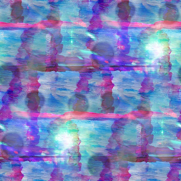 Bezešvé modrá, fialová, ozdoba umění texturu pozadí watercol — Stock fotografie