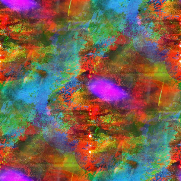 Abstrakt struktur röd, blå art vatten färg sömlös bakgrund w — Stockfoto