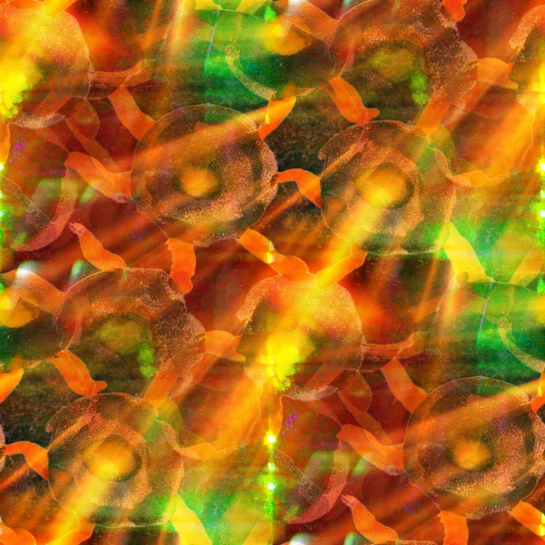 Abstrakti keltainen, vihreä rakenne art vesiväri saumaton backgrou — kuvapankkivalokuva