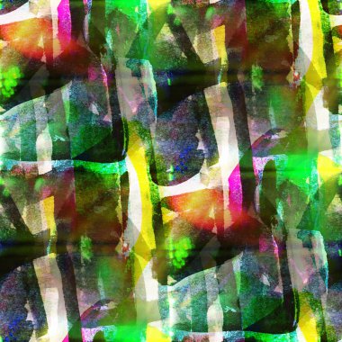 Sanat doku soyut su yeşil, sarı renk sorunsuz backgrou