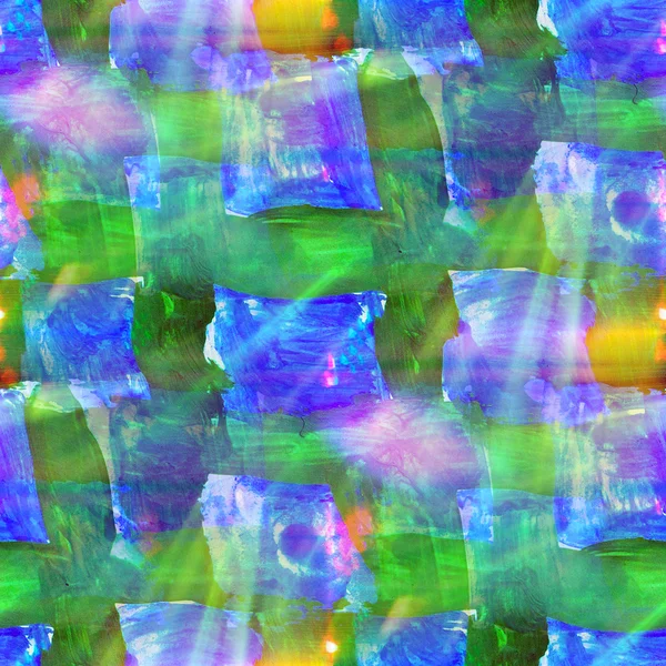 Искусство безseamless фон акварель синий, зеленый цвет текстура воды — стоковое фото