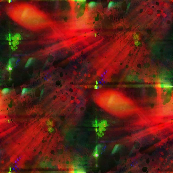 Искусство текстуры абстрактные воды зеленый, красный цвет бесшовный фон — стоковое фото