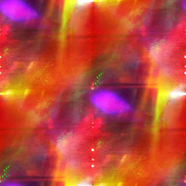 Текстура абстрактный красный, желтый, фиолетовый цвет акварели бесшовный ба — стоковое фото